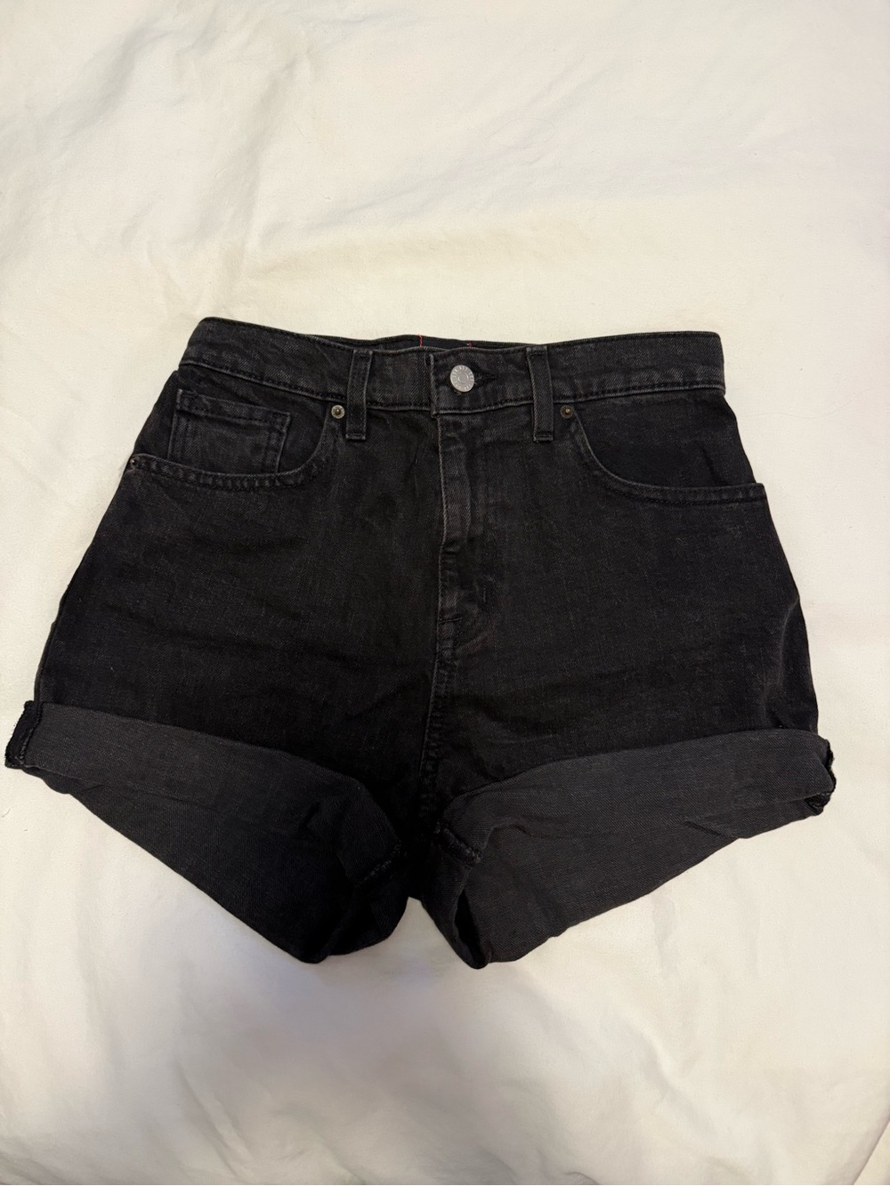 Urban Outfitters BDG Mom High Rise Denim Shorts Size 26.